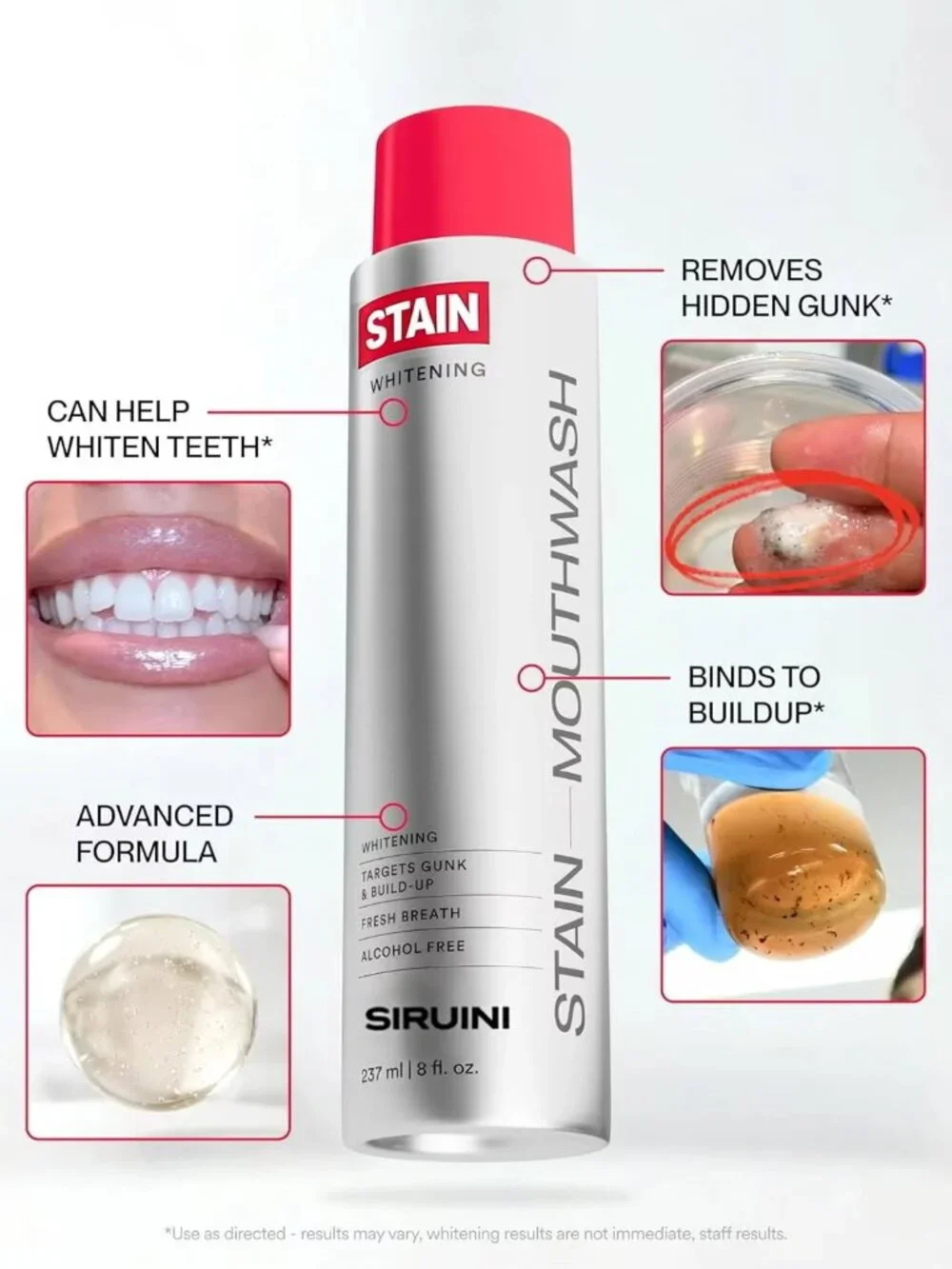 Stain Whitening Mouthwash